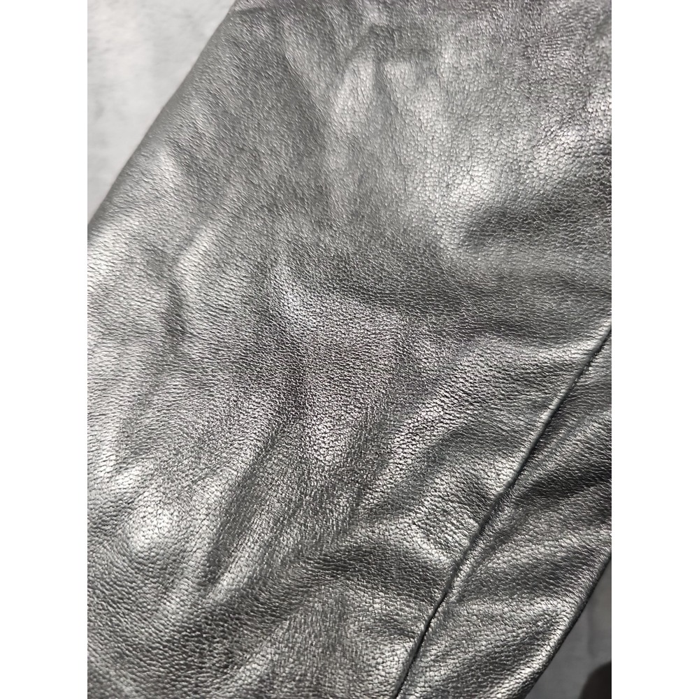 Bailey‎ 44 Jacket Wrap Motorcycle Black 5-Button Faux Leather Women XS - Picture 9 of 9